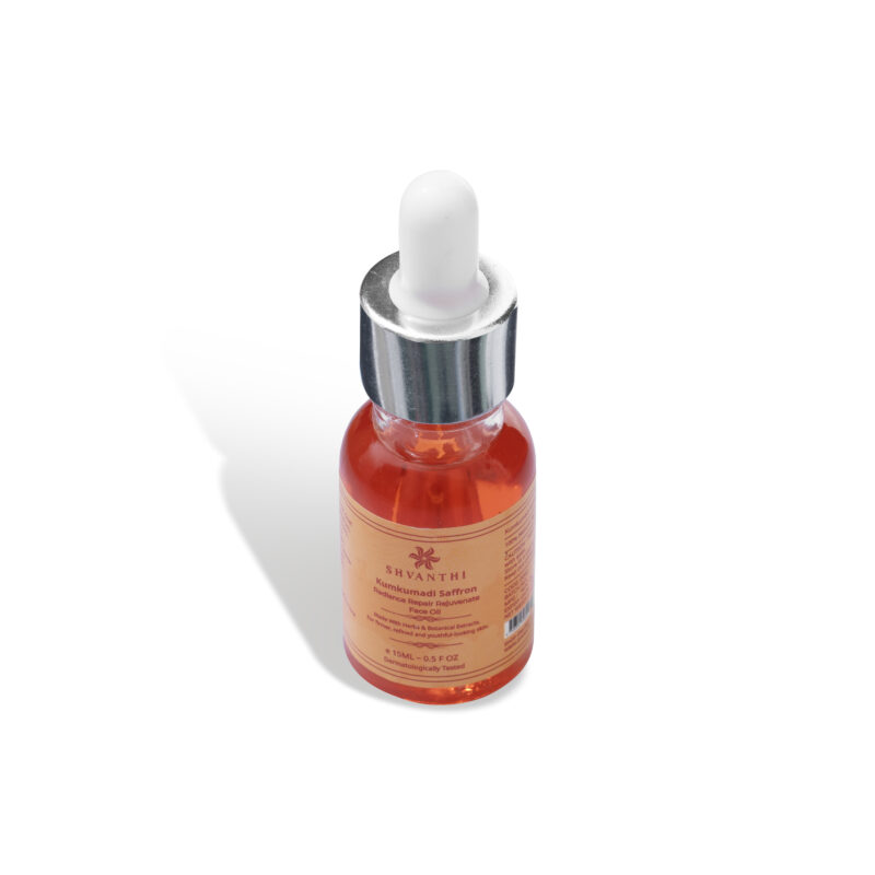Kumkumadi Saffron Radiance Repair Rejuvenate Face Oil- 15ML - Image 3