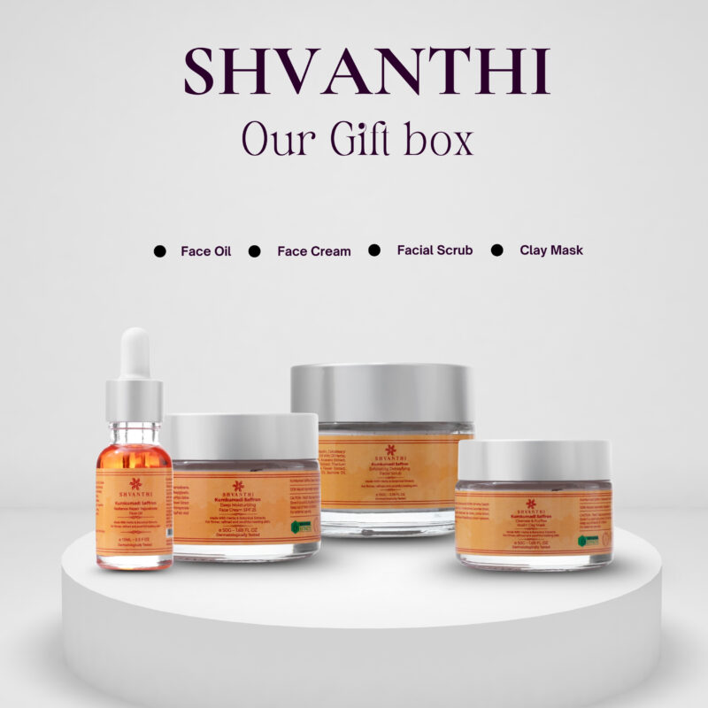 Kumkumadi Saffron Radiance Moisturize Rejuvenate Royal Gift Set