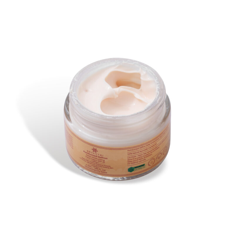 Kumkumadi Saffron Deep Moisturizing Face Cream SPF 25 - 50G - Image 2