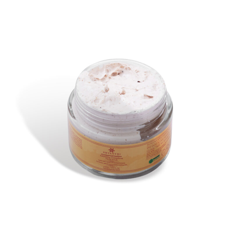 Kumkumadi Saffron Exfoliating Detoxyfying Facial Scrub- 100G - Image 2