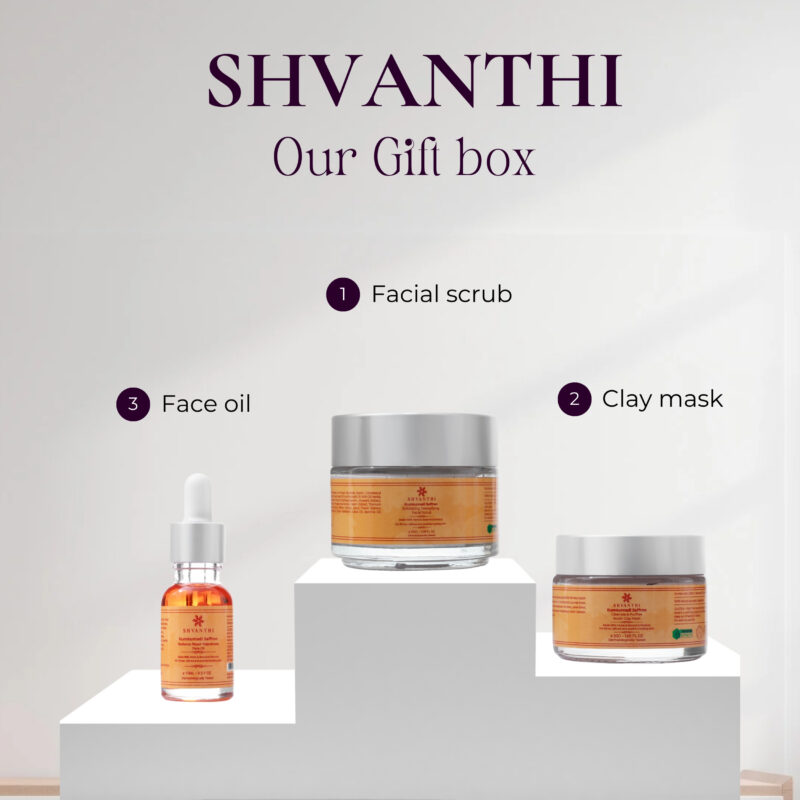 Kumkumadi Saffron Radiance Moisturize Rejuvenate Noble Gift Set