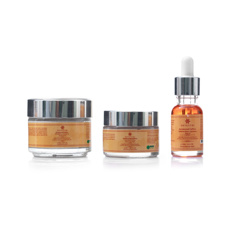 Kumkumadi Saffron Radiance Moisturize Rejuvenate Noble Gift Set - Image 2