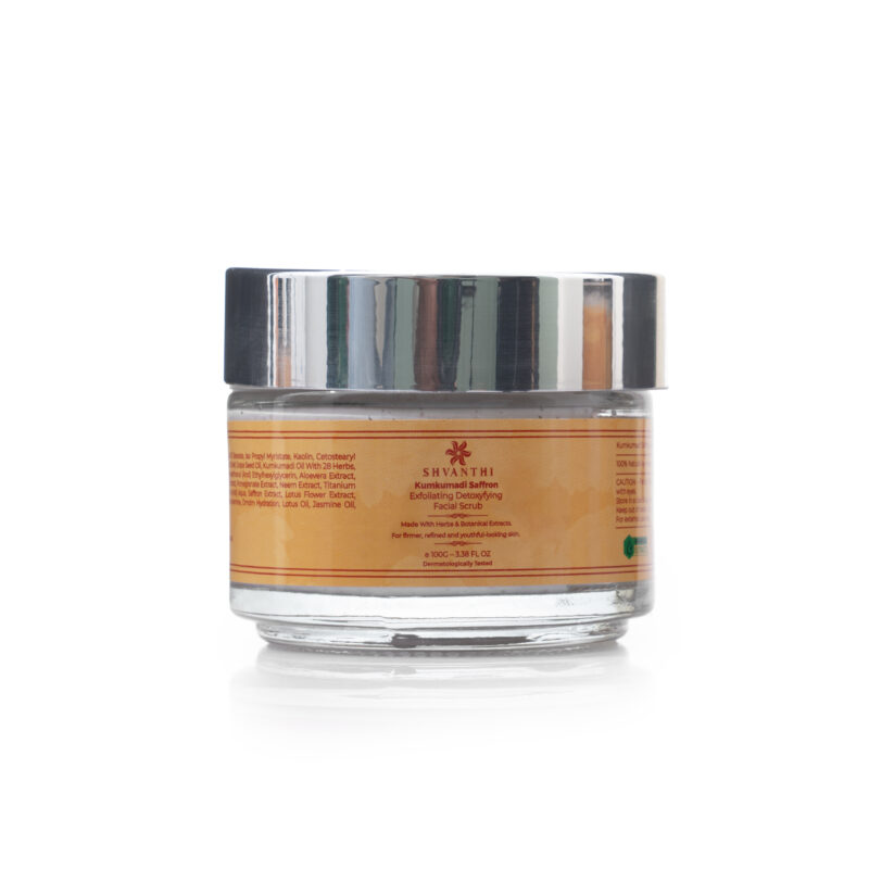 Kumkumadi Saffron Exfoliating Detoxyfying Facial Scrub- 100G